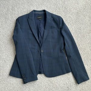 Navy Plaid - Women’s Blazer | Size 6